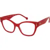 Colors In Optics Dakota Reading Glasses In Lipstick Red