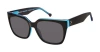 Colors In Optics Fisher Sunglasses In Black Blue
