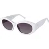 Colors In Optics Julianna Sunglasses In White
