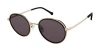 Colors In Optics Lenny Sunglasses In Black/gold