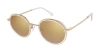 Colors In Optics Lenny Sunglasses In Crystal Gold