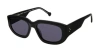 Colors In Optics Luna Sunglasses In Black Out