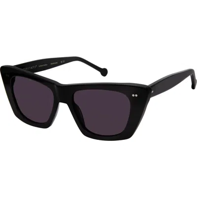 Colors In Optics Magnifique Sunglasses In Black Out