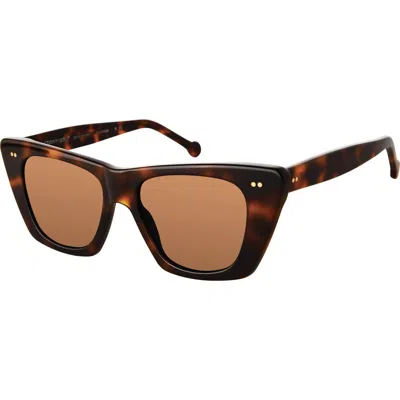 Colors In Optics Magnifique Sunglasses In Tortoise