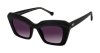 Colors In Optics Monaco Sunglasses In Black Out