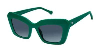 Colors In Optics Monaco Sunglasses In Emerald