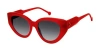 Colors In Optics Scarlett Sunglasses In Red