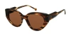 Colors In Optics Scarlett Sunglasses In Brown