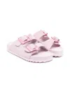 Colors Of California Double-buckle Sandals In Pink