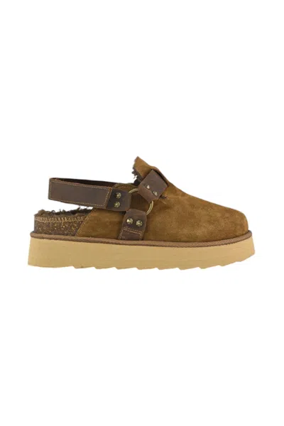 Colors Of California Sabot Woman  Hcstormy50 Cognac In Brown