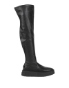Colors Of California Woman Boot Black Size 7 Rubber In Black