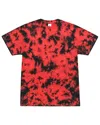Colortone Crystal Wash T-shirt In Red