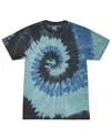 Colortone Festival Tie-dyed Burnout T-shirt In Gold