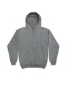 Colortone Mineral Wash Hooded Sweatshirt In Grey