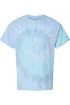 Colortone Multi-color Tie-dyed T-shirt In Pink