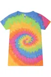 Colortone Women´s Tie-dyed V-neck T-shirt