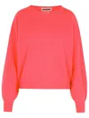 Colorush 'abby' Fuchsia Cashmere Sweater In Pink