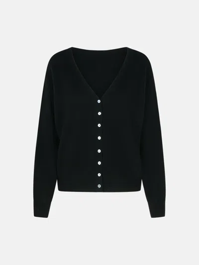 Colorush 'barbara' Black Cashmere Sweater