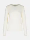 Colorush 'buenos Aires' White Cashmere Sweater In White