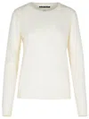 Colorush 'buenos Aires' White Cashmere Sweater In White