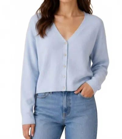 Colorush Erica Cardigan In Ice In Blue