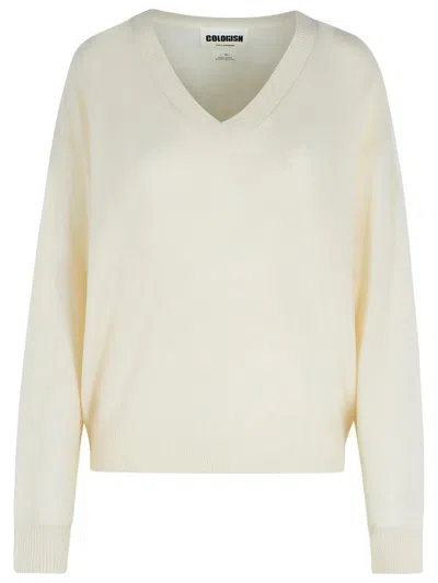 Colorush 'malibu V 2.0' White Cashmere Jumper