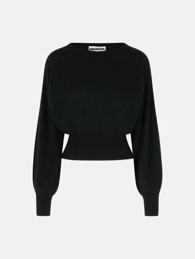 Colorush 'prague Lux' Black Cashmere Sweater