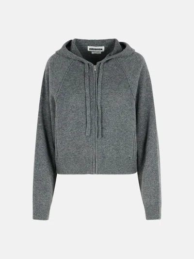 Colorush 'robbie Seam' Dark Grey Cashmere Sweater