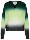 COLORUSH COLORUSH 'DIP DYE' MULTI CASHMERE SWEATER