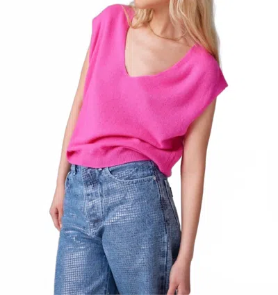 Colorush Venus V Tank In Punch In Pink