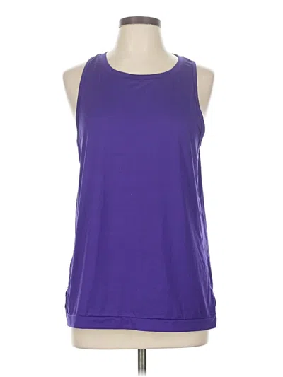 Pre-owned Colosseum Athletics Active Tank Top In Purple