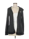 Colosseum Athletics Cardigan Sweater In Gray