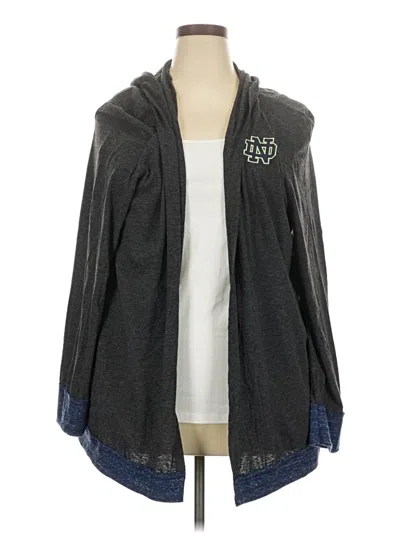Pre-owned Colosseum Athletics Cardigan Sweater In Gray