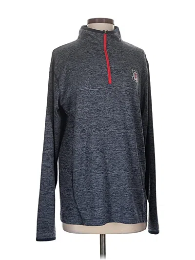 Pre-owned Colosseum Athletics Long Sleeve Polo Shirt In Gray