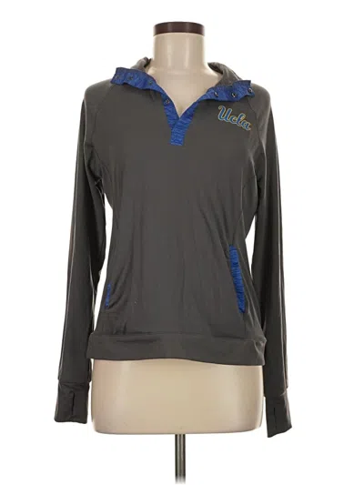 Pre-owned Colosseum Athletics Long Sleeve Polo Shirt In Gray