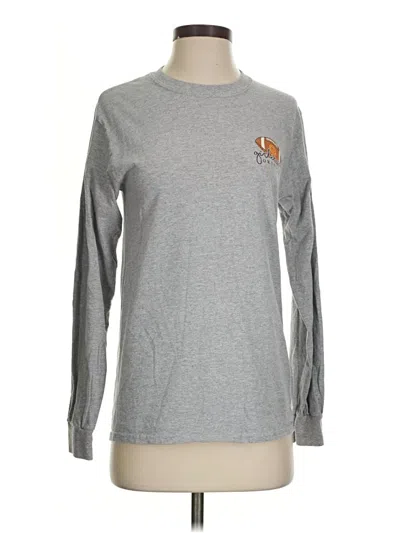 Pre-owned Colosseum Athletics Long Sleeve T-shirt In Gray