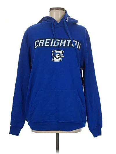 Pre-owned Colosseum Athletics Pullover Hoodie In Blue