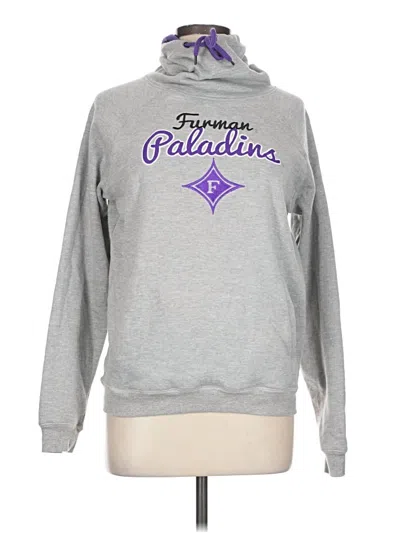 Pre-owned Colosseum Athletics Pullover Hoodie In Silver