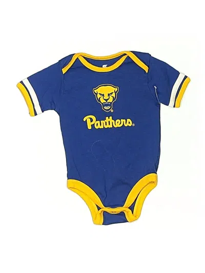 Pre-owned Colosseum Athletics Babies' Short Sleeve Onesie In Blue