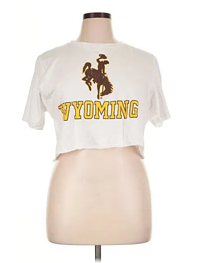 Pre-owned Colosseum Athletics Short Sleeve T-shirt In Ivory