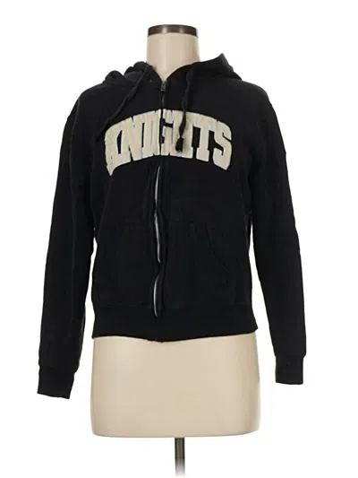 Pre-owned Colosseum Athletics Zip Up Hoodie In Black