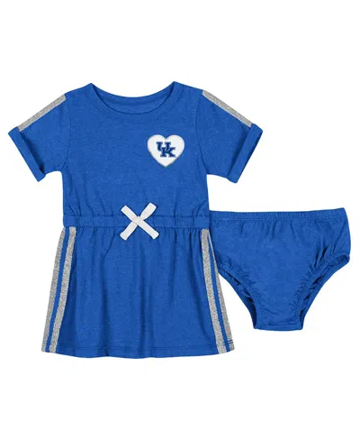 Colosseum Kids' Baby Boys And Girls Royal Kentucky Wildcats Xur Dress And Bloomer Set