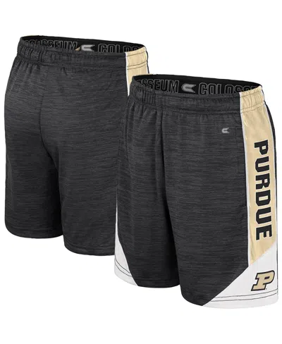 Colosseum Big Boys And Girls Black Purdue Boilermakers Athletic Shorts