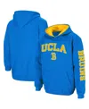 Colosseum Big Boys And Girls Blue Ucla Bruins 2-hit Team Pullover Hoodie In Blue