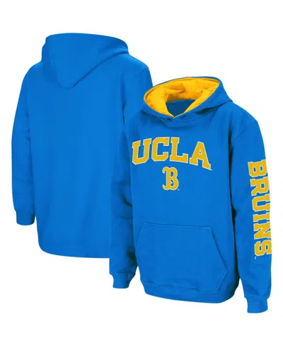 Colosseum Kids' Big Boys And Girls Blue Ucla Bruins 2-hit Team Pullover Hoodie