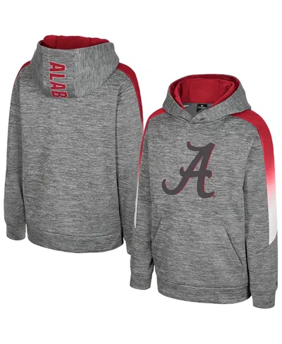 Colosseum Kids' Big Boys And Girls Gray Alabama Crimson Tide The Gang Hoodie