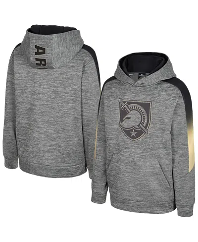 Colosseum Kids' Big Boys And Girls Gray Army Black Knights The Gang Hoodie