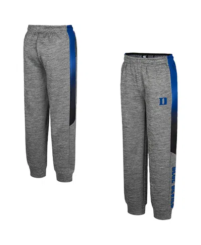 Colosseum Kids' Big Boys And Girls Gray Duke Blue Devils The Gang Pants In Multi