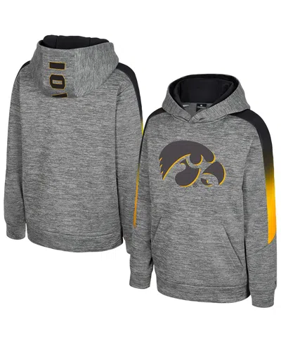 Colosseum Kids' Big Boys And Girls Gray Iowa Hawkeyes The Gang Hoodie