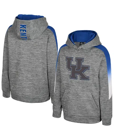 Colosseum Kids' Big Boys And Girls Gray Kentucky Wildcats The Gang Hoodie